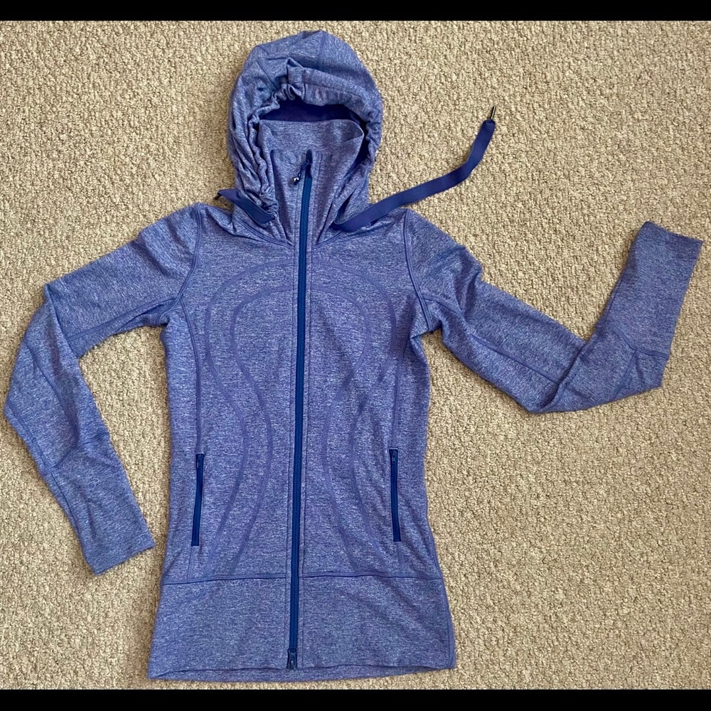 Lululemon Zip-Up Scuba Hoodie (Sz 2)